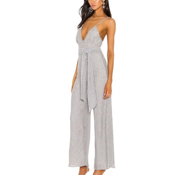 Privacy Please Gray Junipero Jumpsuit Grey Size M - Picture 1 of 7